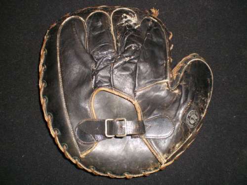Edward K. Tryon Catchers Mitt 2 Back
